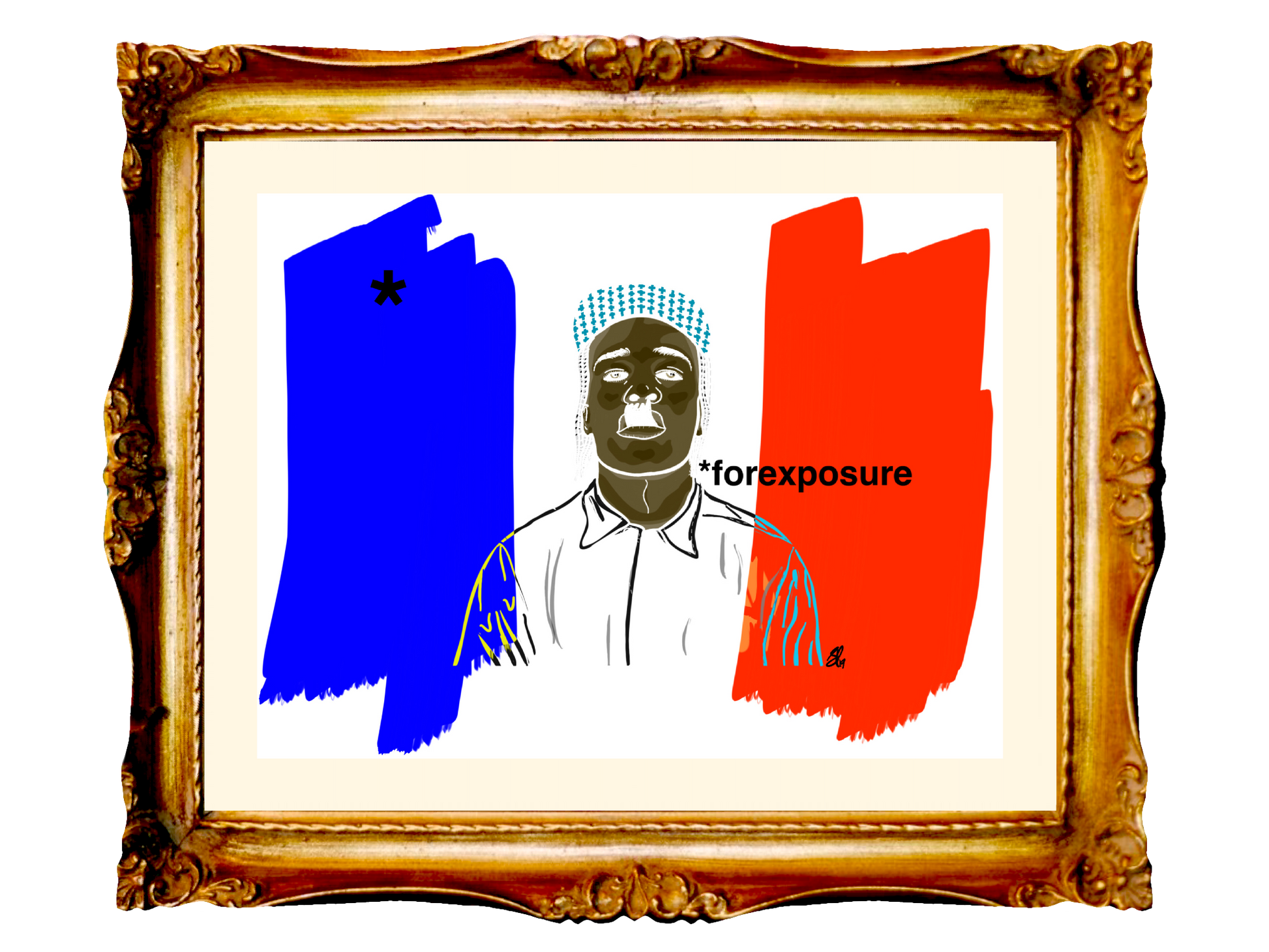 ASAP ROCKY - FRENCH* - Limited Poster by BOYSDONTDRAW