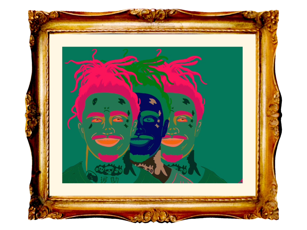 LIL PUMP - FREE PUMP - Limited Poster by BOYSDONTDRAW