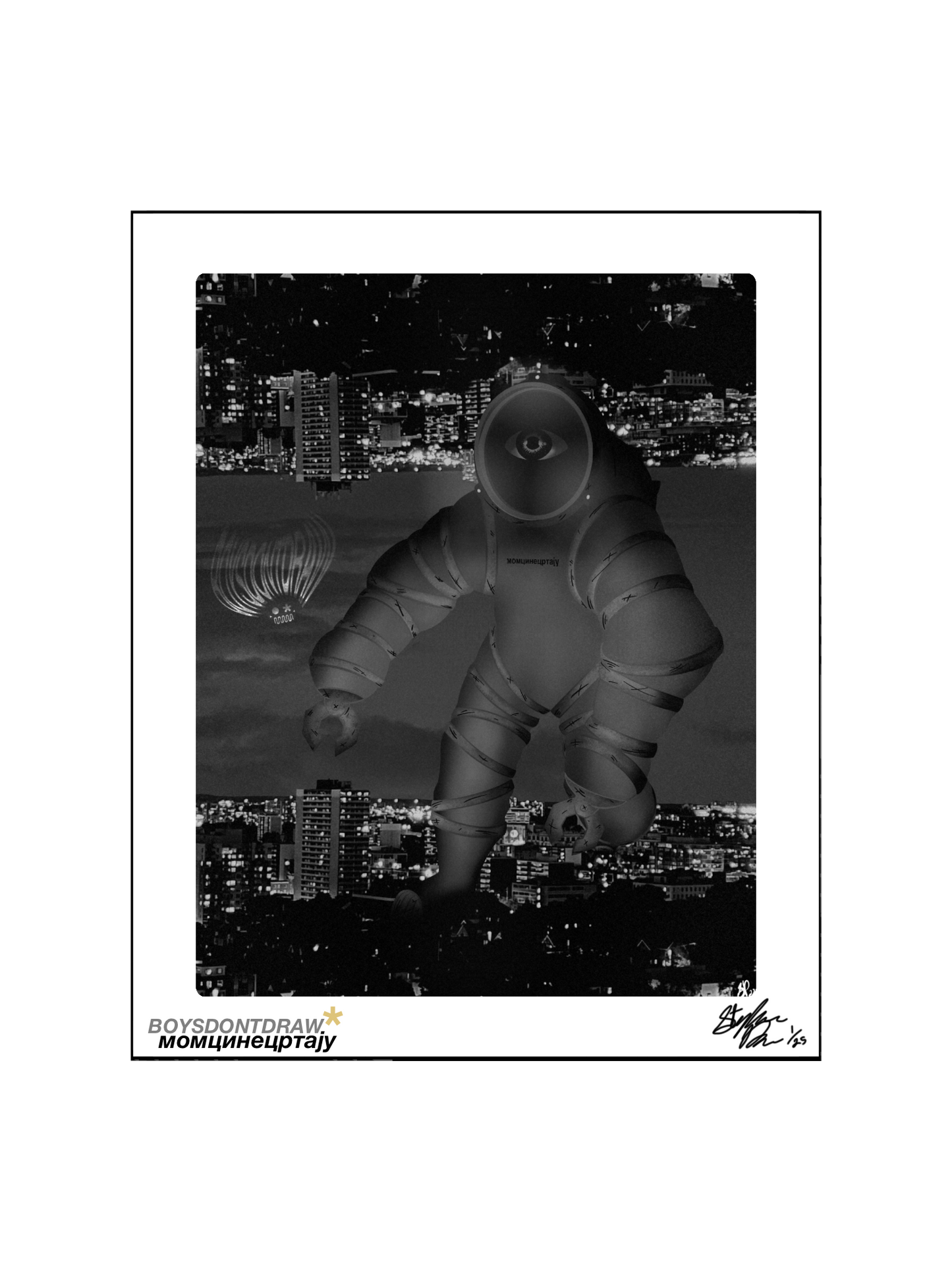 INVASION / "NAPAD*" - Limited Print by BOYSDONTDRAW