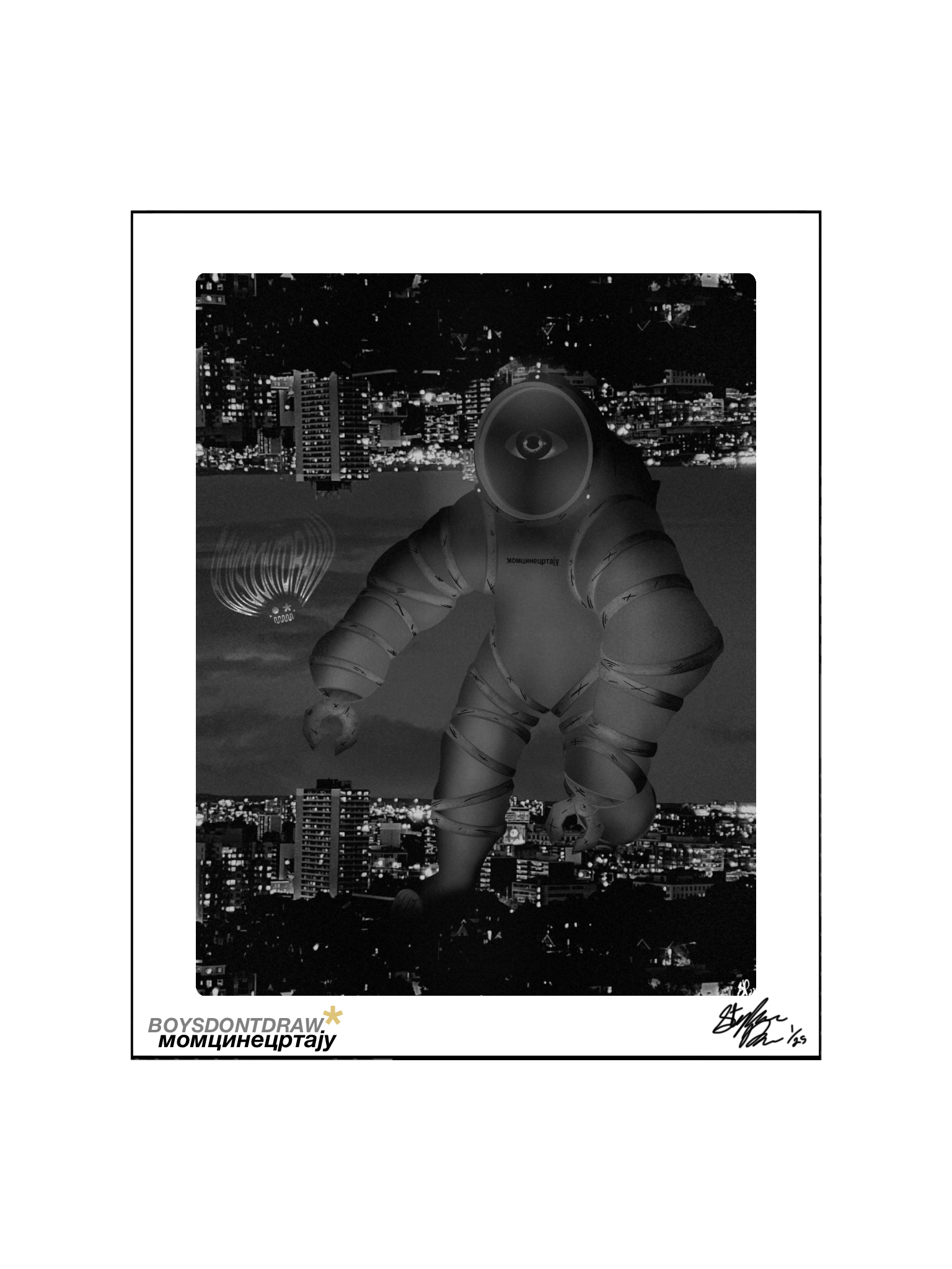 INVASION / "NAPAD*" - Limited Print by BOYSDONTDRAW