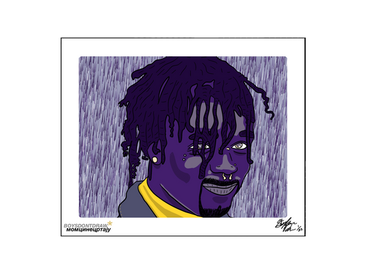 LIL UZI VERT - UZI'S WORLD - Limited Print by BOYSDONTDRAW