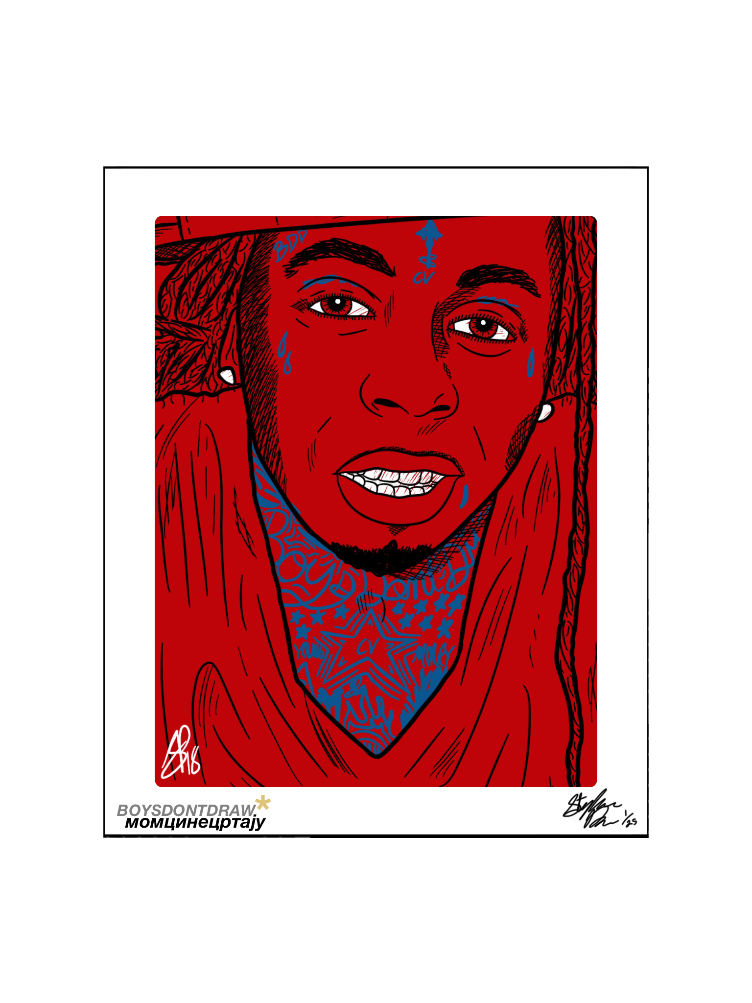 LIL WAYNE - THA CARTER - Limited Print by BOYSDONTDRAW