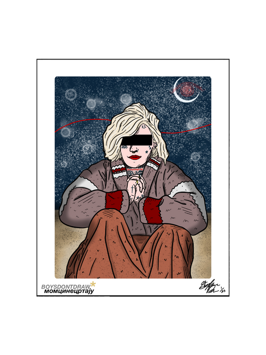 THE COLDEST WINTER - Limited Print by BOYSDONTDRAW