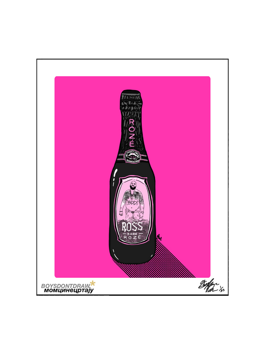 RICK ROSS - RICK ROZE - Limited Print by BOYSDONTDRAW