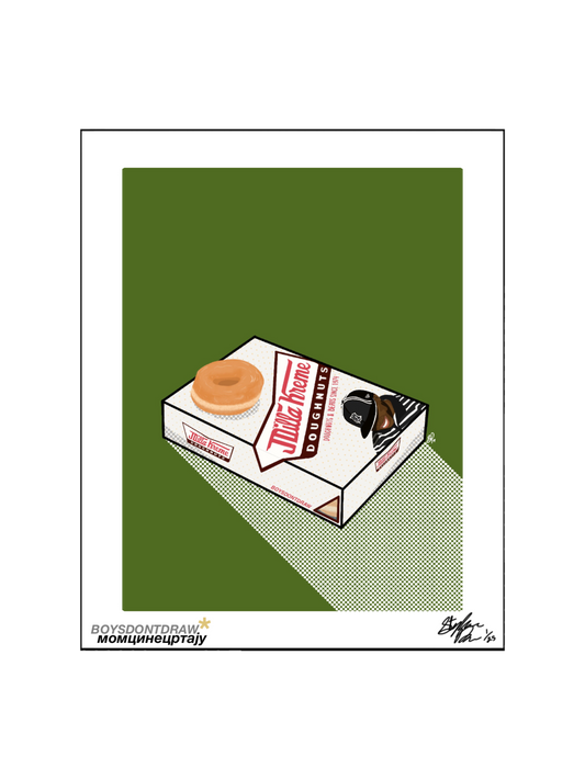 JDILLA KREME DOUGHNUTS - Limited Print by BOYSDONTDRAW