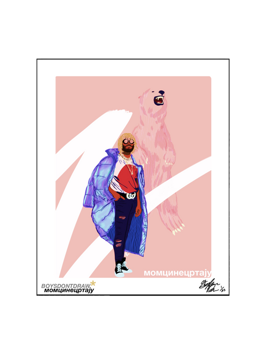 THUNDERCAT - 8.5" x 11" Limited Print by BOYSDONTDRAW