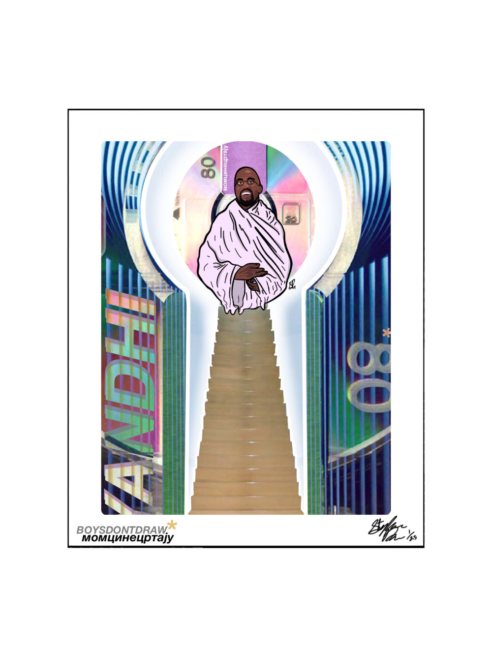 KANYE WEST - YANDHI* - Limited Print by BOYSDONTDRAW