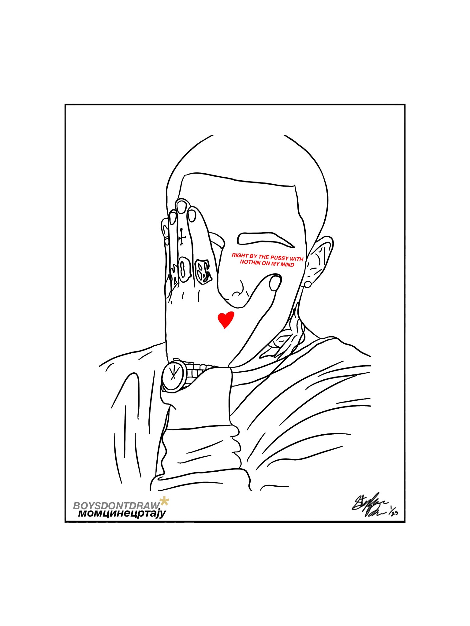 MAC MILLER - R.I.P. MAC MILLER - Limited Print by BOYSDONTDRAW