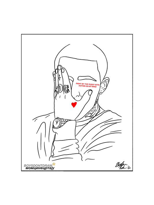 MAC MILLER - R.I.P. MAC MILLER - Limited Print by BOYSDONTDRAW