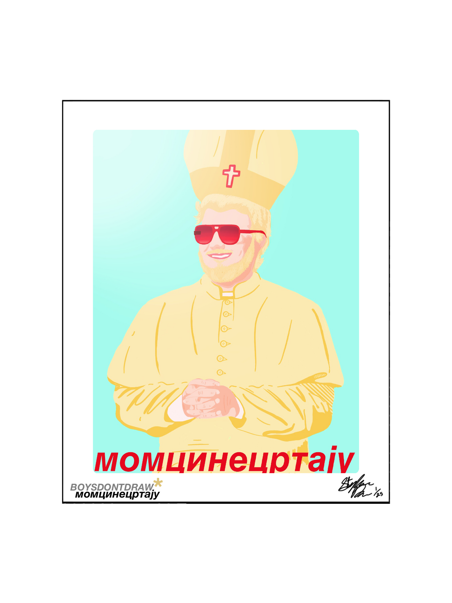 YUNG GRAVY - GRAVY FOR POPE - Limited Print by BOYSDONTDRAW