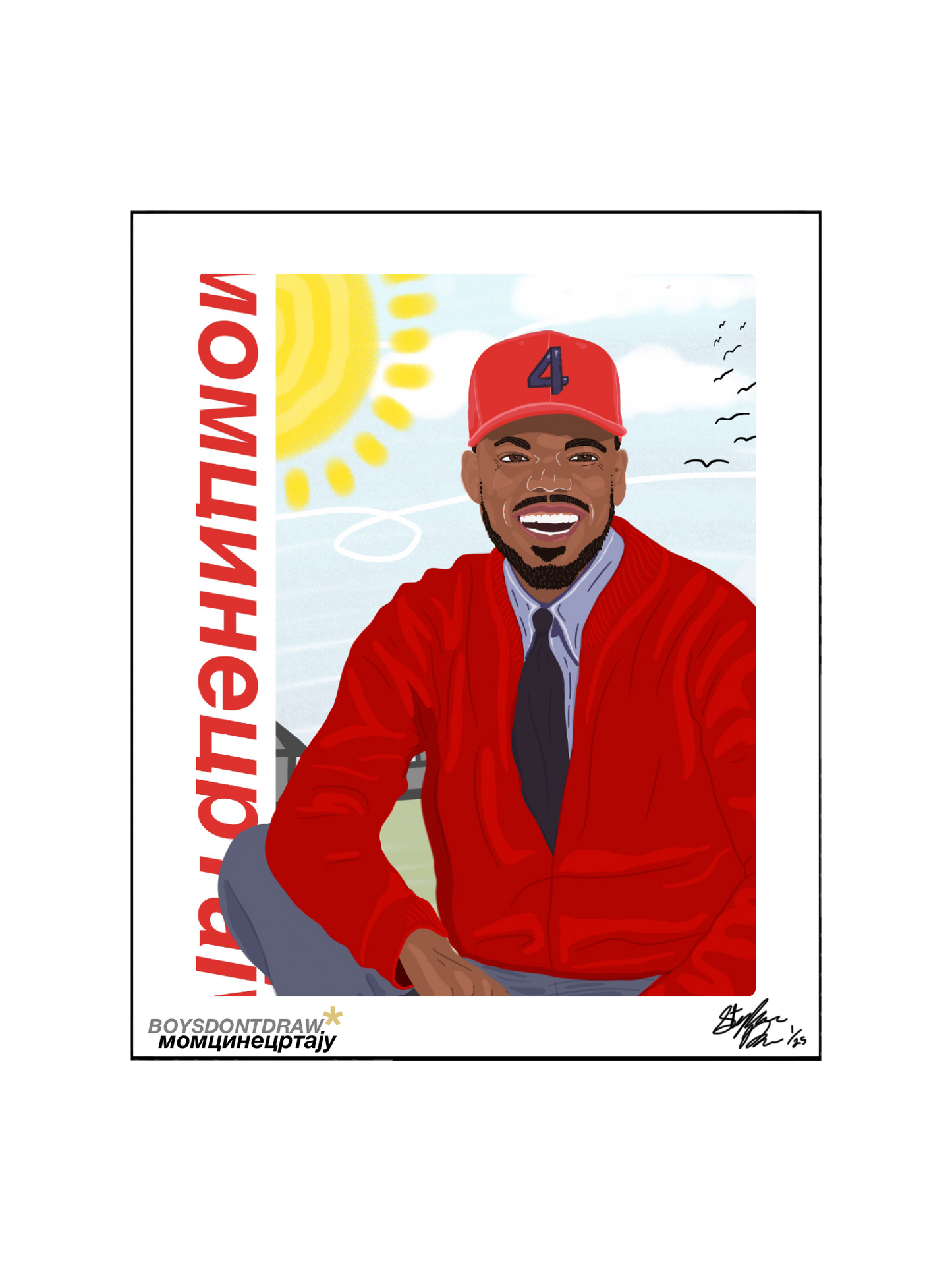 CHANCE ROGERS - Limited Print - BOYSDONTDRAW