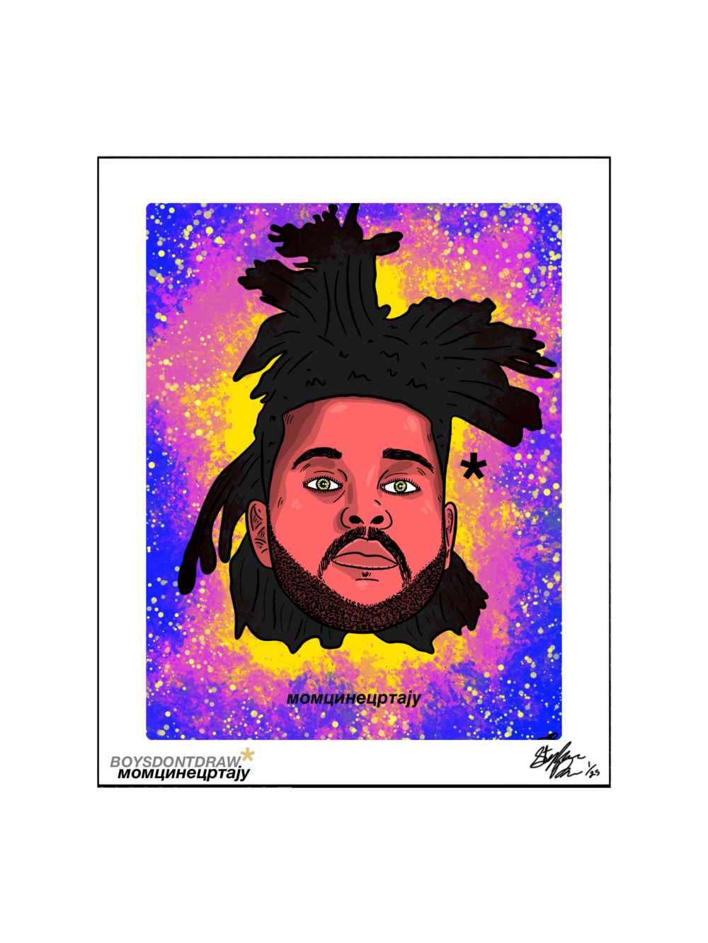 STARBOY - Limited Print - BOYSDONTDRAW