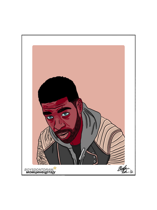 KID CUDI - VALENTINO CUDI - Limited Print by BOYSDONTDRAW