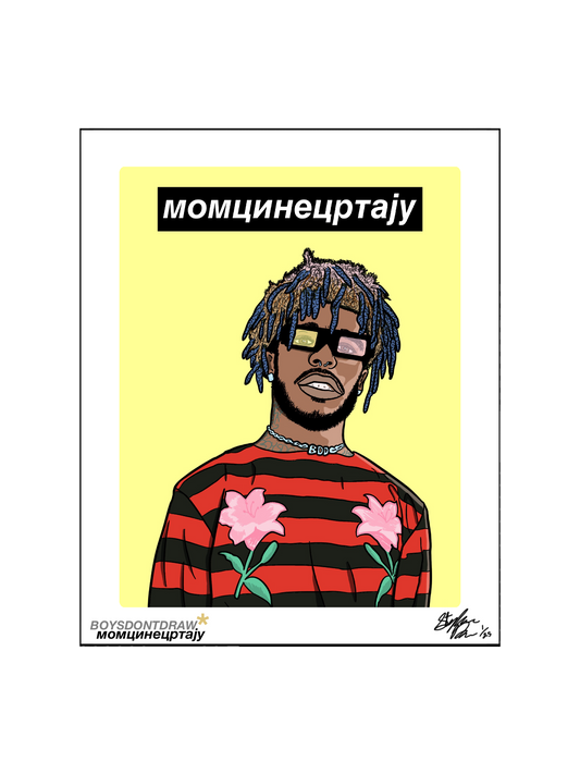 LIL UZI VERT - UZI - Limited Print by BOYSDONTDRAW