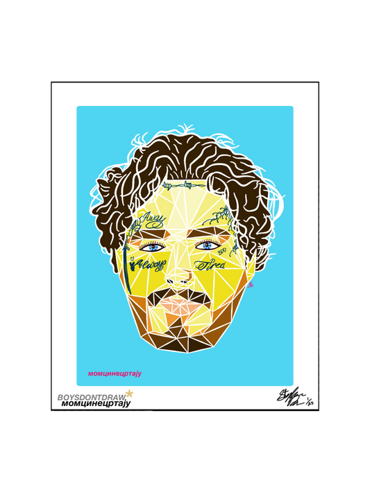 POST MALONE - SUNFLOWER - Limited Print by BOYSDONTDRAW