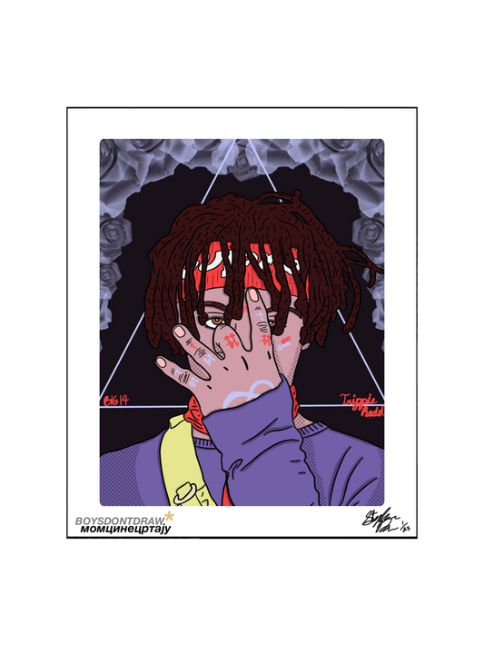 TRIPPIE REDD - BIG 14 - Limited Print by BOYSDONTDRAW