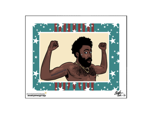 CHILDISH GAMBINO - THIS IS DONALD - Limited Print by BOYSDONTDRAW