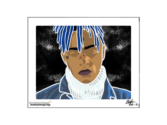 XXXTENTACION - SPOTLIGHT - Limited Print by BOYSDONTDRAW
