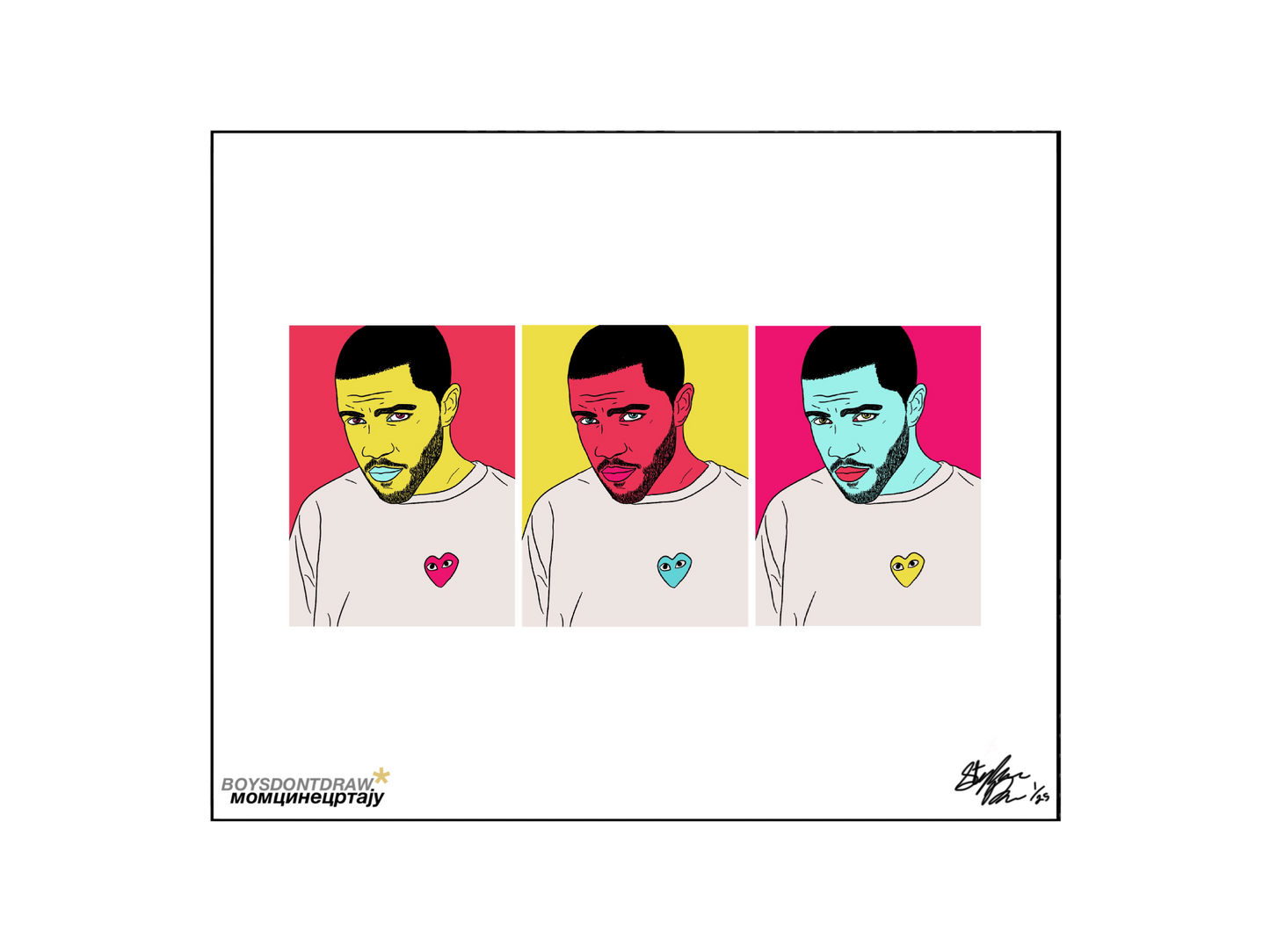 GARCONS - Limited Print - BOYSDONTDRAW