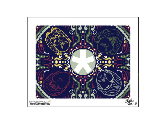 THE BEATLES - NOWHERE MEN* - Limited Print by BOYSDONTDRAW