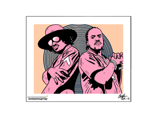 OUTKAST - THE LOVE BELOW - Limited Print by BOYSDONTDRAW