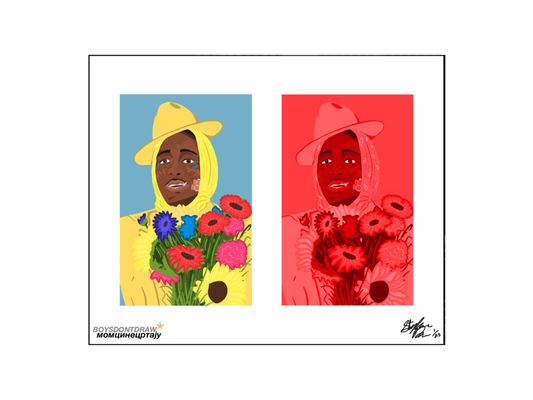 ASAP ROCKY - BABUSHKA BOI - Limited Print by BOYSDONTDRAW