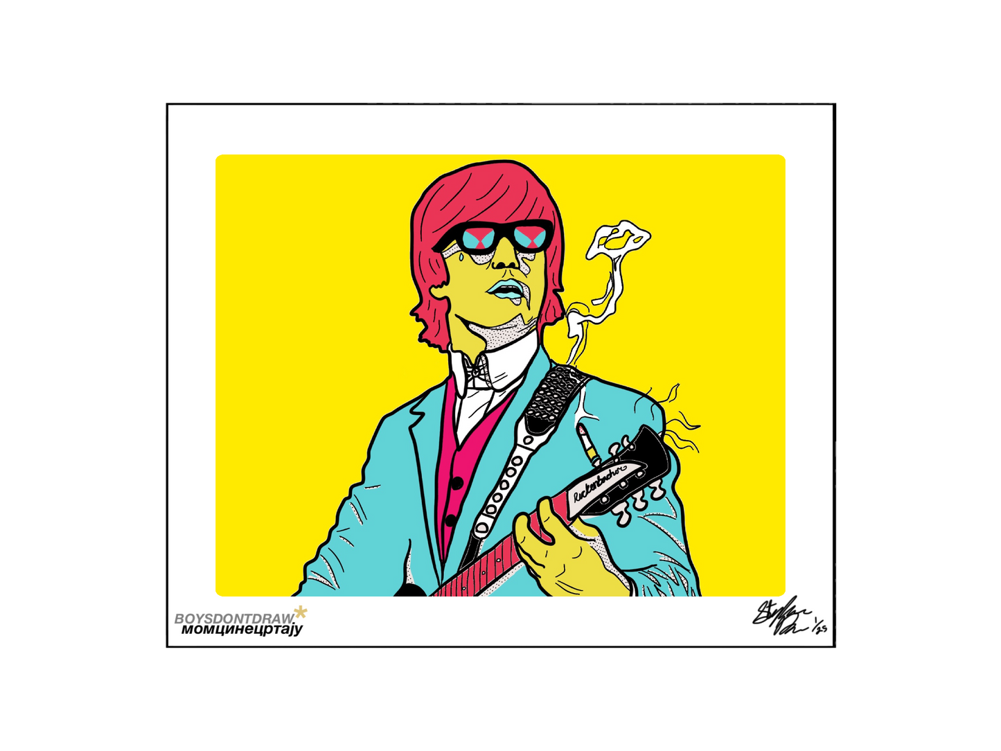 JOHN LENNON - POP ART LENNON - Limited Print by BOYSDONTDRAW
