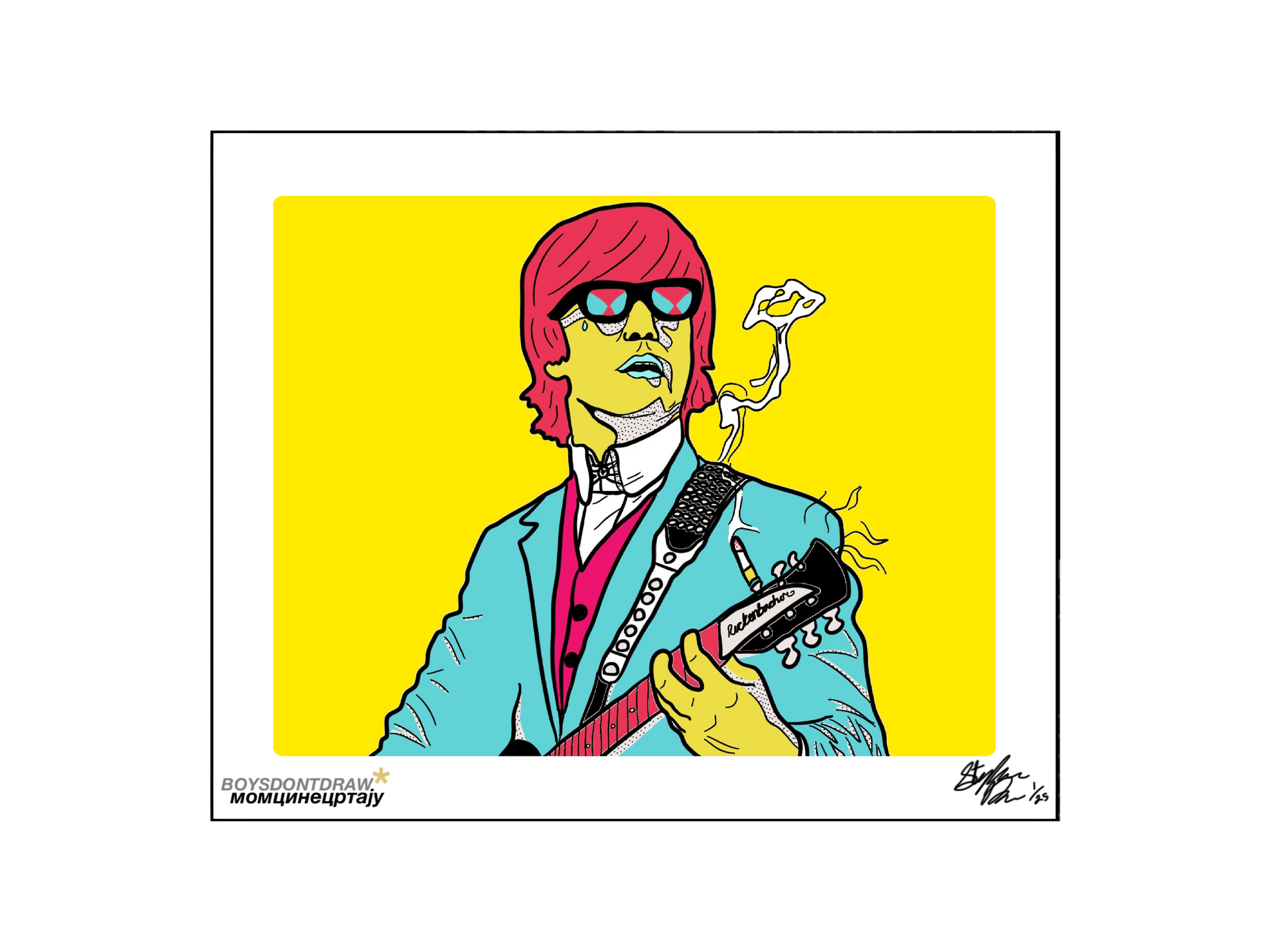 JOHN LENNON - POP ART LENNON - Limited Print by BOYSDONTDRAW
