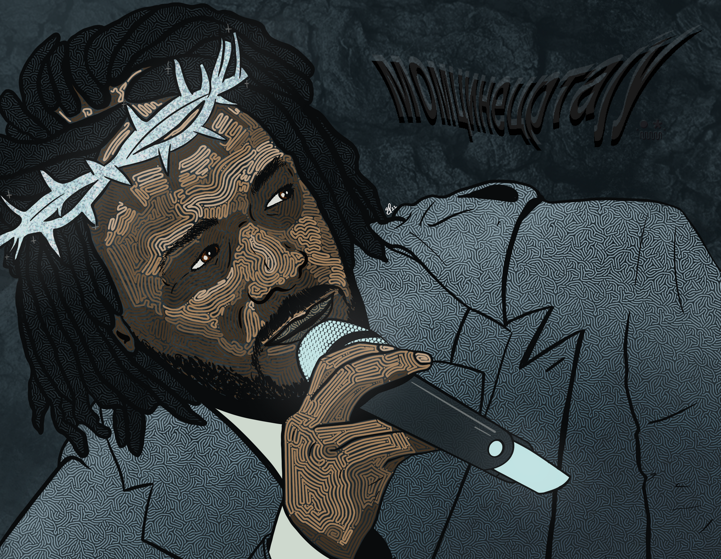 KENDRICK LAMAR - MR. MORALE* - Limited Print by BOYSDONTDRAW