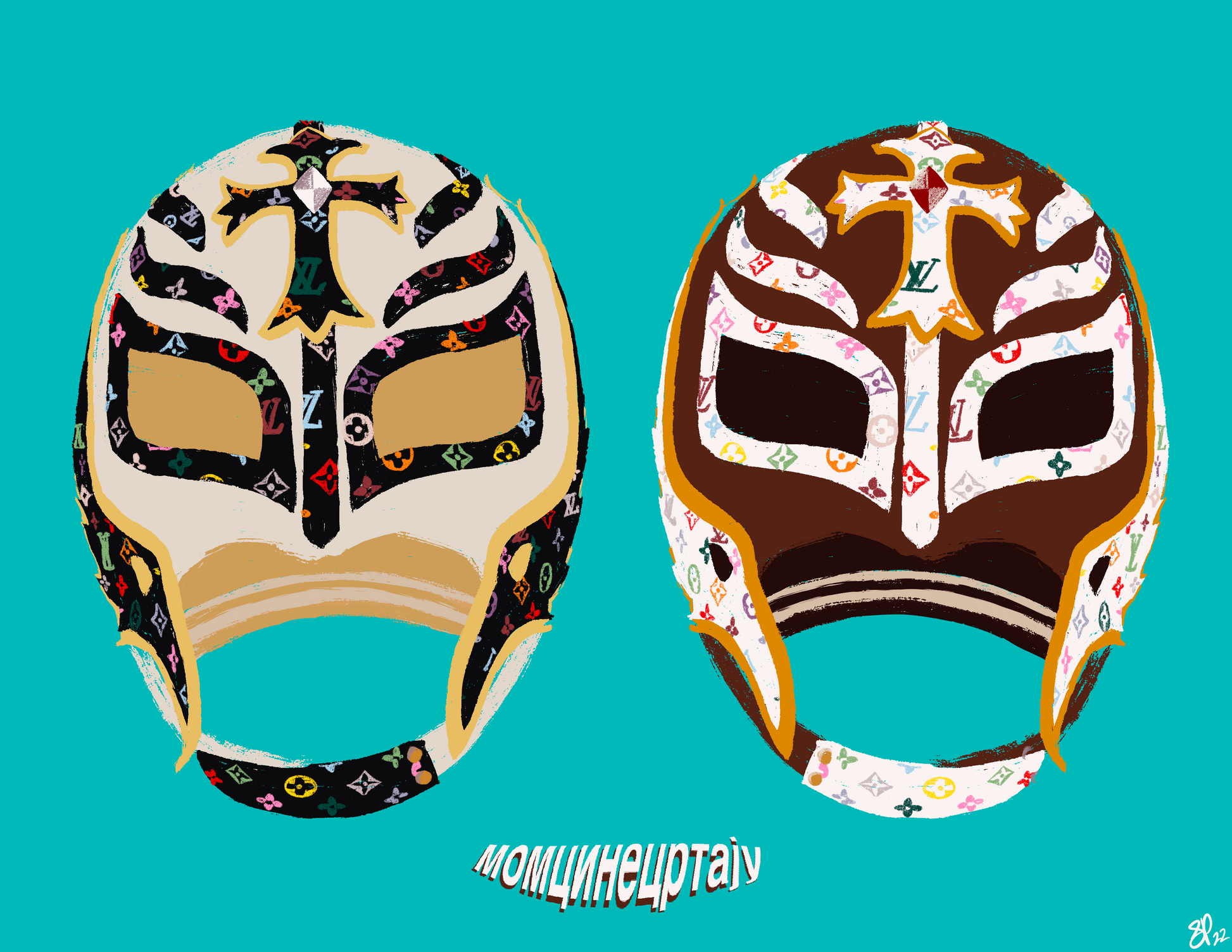 REY MYSTERIO - MYSTERIO* - Limited Print by BOYSDONTDRAW