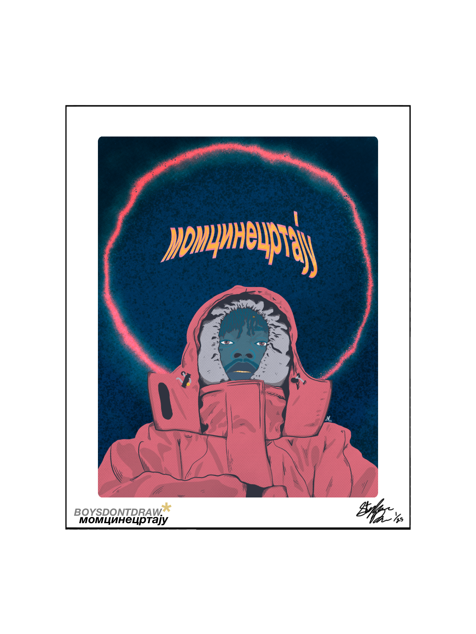 SNOT - POSTED LIKE A BANDIT* - Limited Print by BOYSDONTDRAW