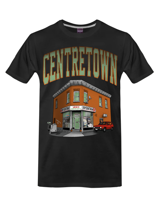 CENTRETOWN* // OTTAWA (Black) - T-Shirt by BOYSDONTDRAW