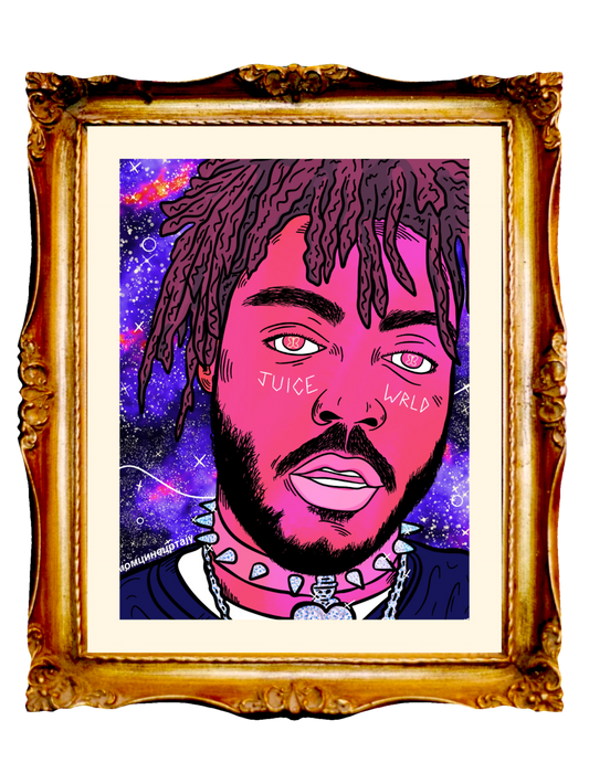 JUICE WRLD - COSMIC JUICE - Limited Poster by BOYSDONTDRAW
