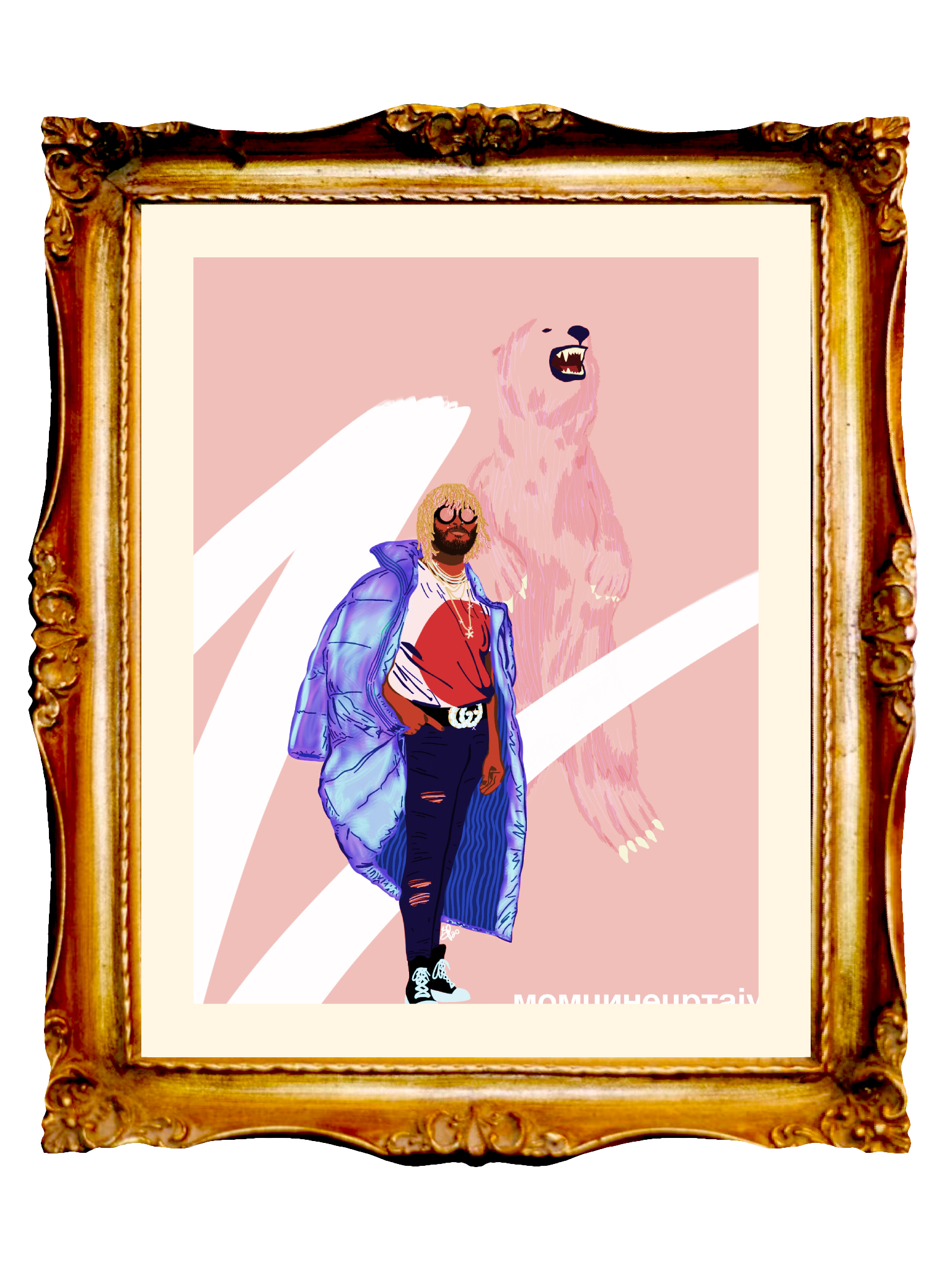 THUNDERCAT - Limited 24" x 18" inch Poster by BOYSDONTDRAW