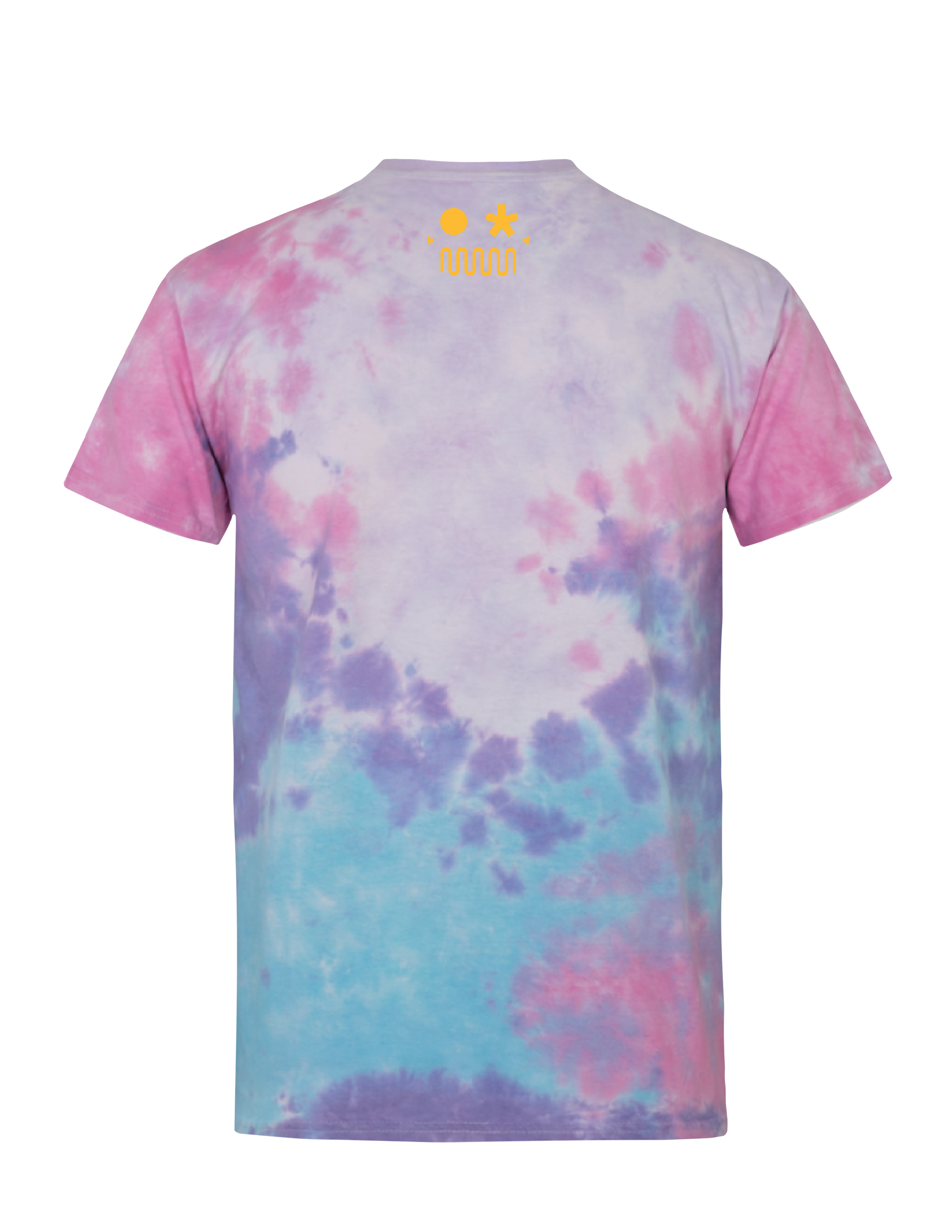 CHICKEN / "KOKOŠ*" (Cotton Candy Tie-Dye) - T-Shirt by BOYSDONTDRAW