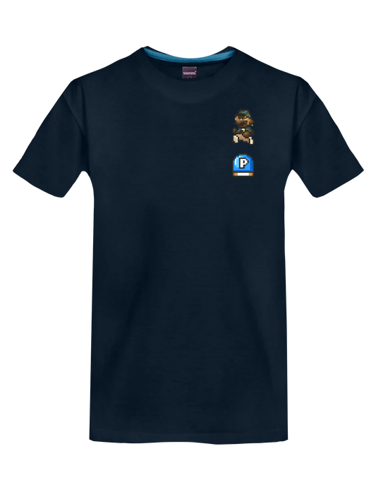 GUNNA - PUSHIN P (Navy Blue) - T-Shirt by BOYSDONTDRAW