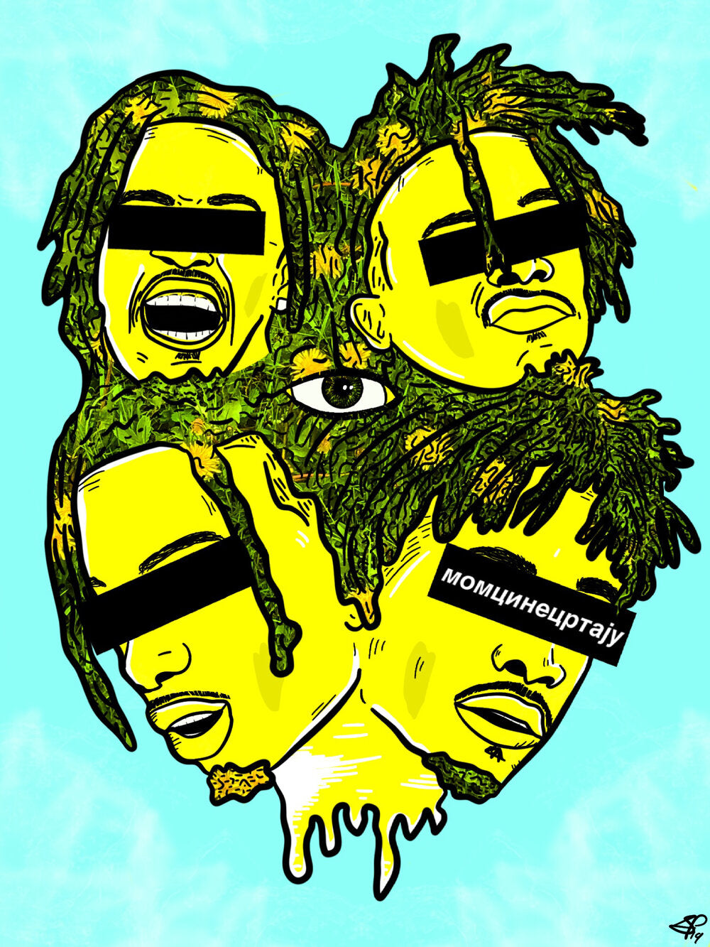 PLAYBOI CARTI - GROWTH - Limited Print by BOYSDONTDRAW