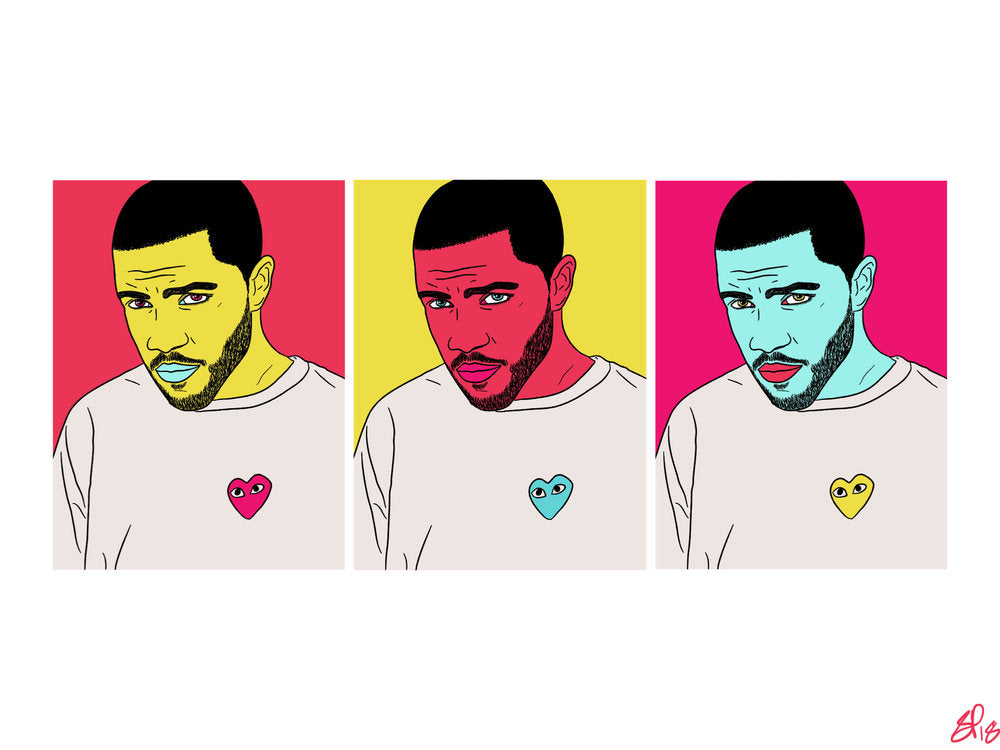 FRANK OCEAN - GARCONS - Limited Print by BOYSDONTDRAW