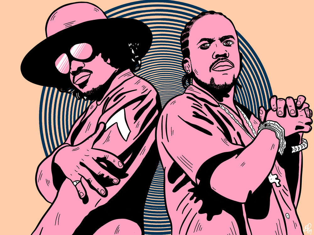 OUTKAST - THE LOVE BELOW - Limited Print by BOYSDONTDRAW