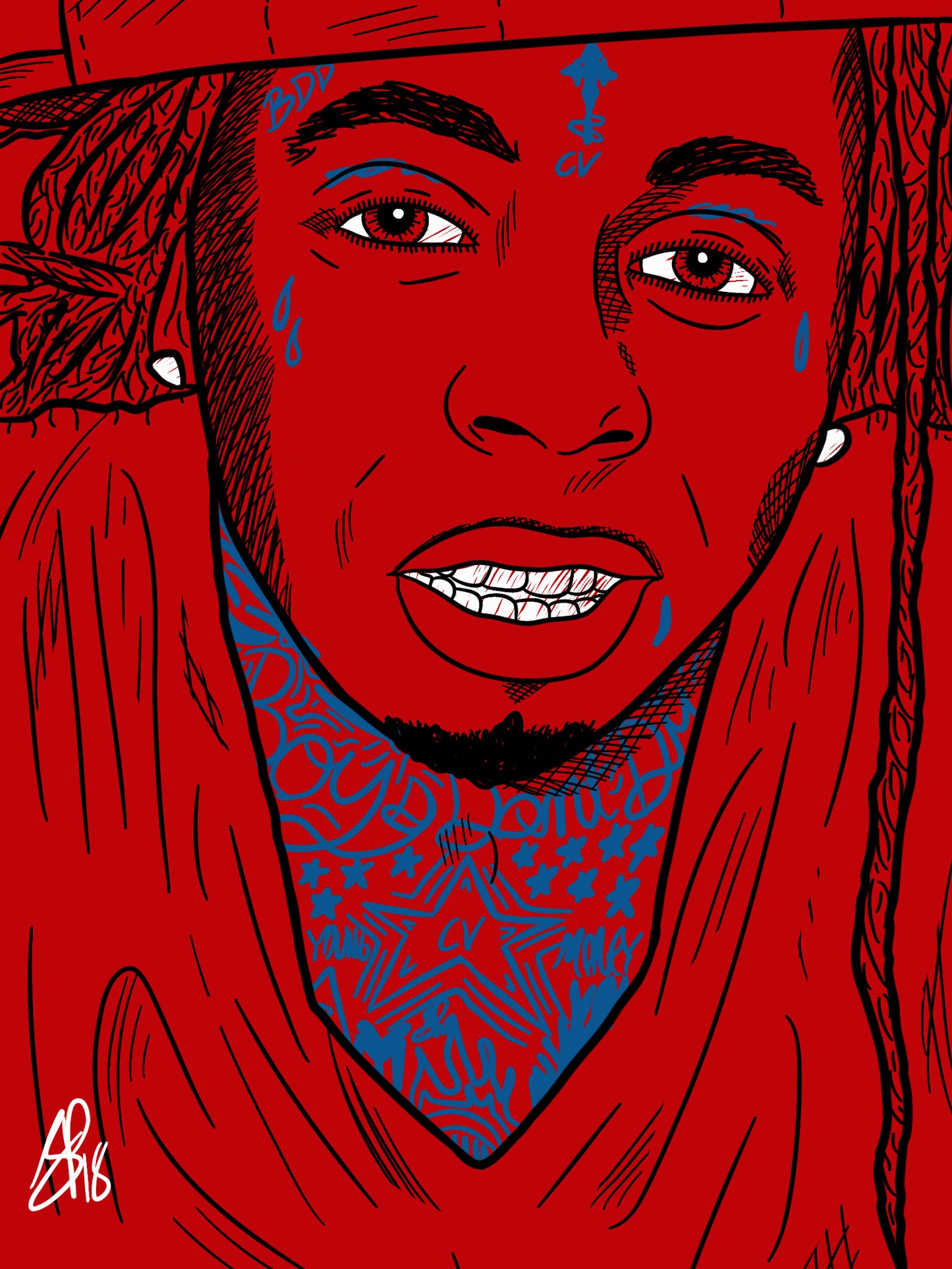 LIL WAYNE - THA CARTER - Limited Print by BOYSDONTDRAW