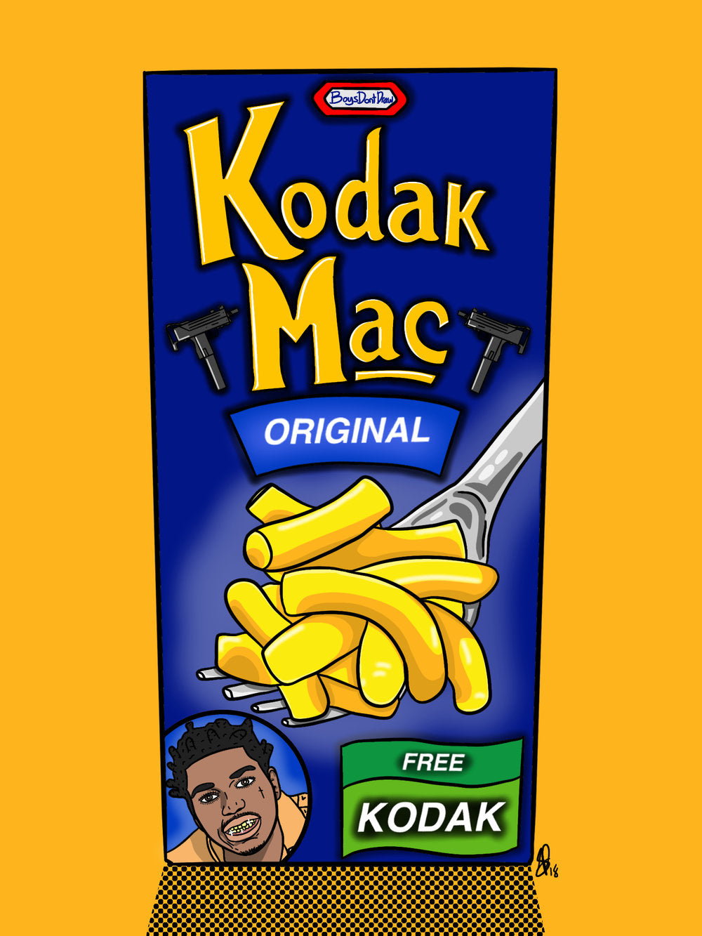 KODAK MAC - Limited Print - BOYSDONTDRAW
