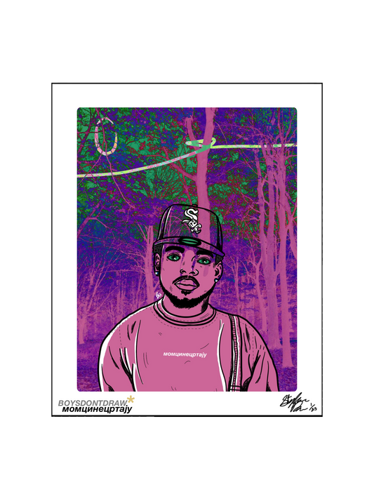 CHANCE THE RAPPER - BACKWOODS - Limited Print by BOYSDONTDRAW