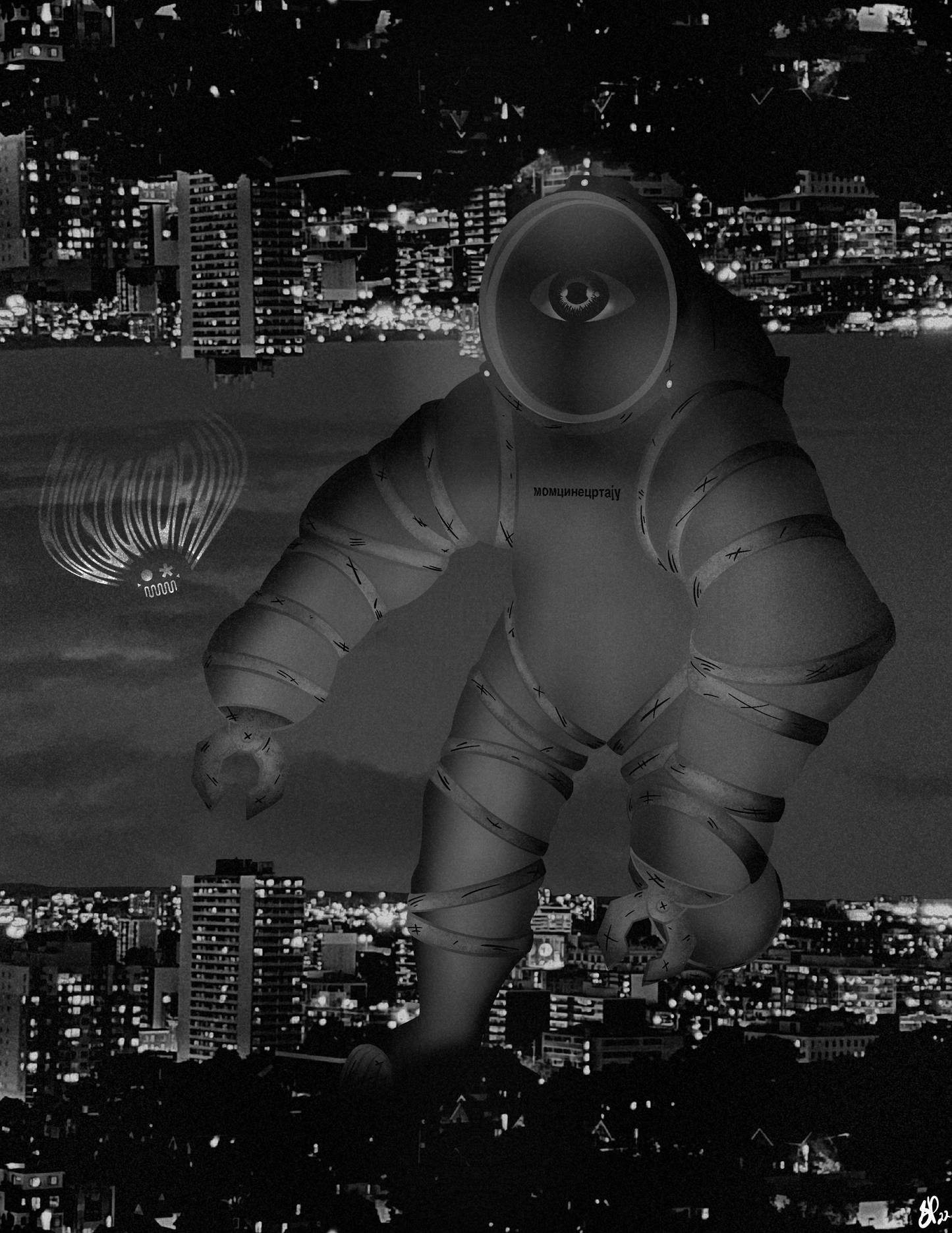 INVASION / "NAPAD*" - Limited Print by BOYSDONTDRAW