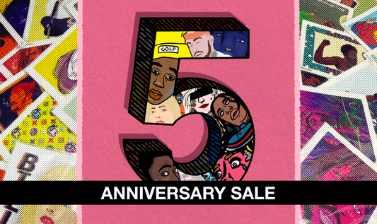 Anniversary sale graphic