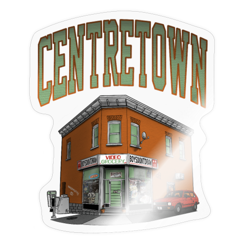 CENTRETOWN* - Sticker by BOYSDONTDRAW