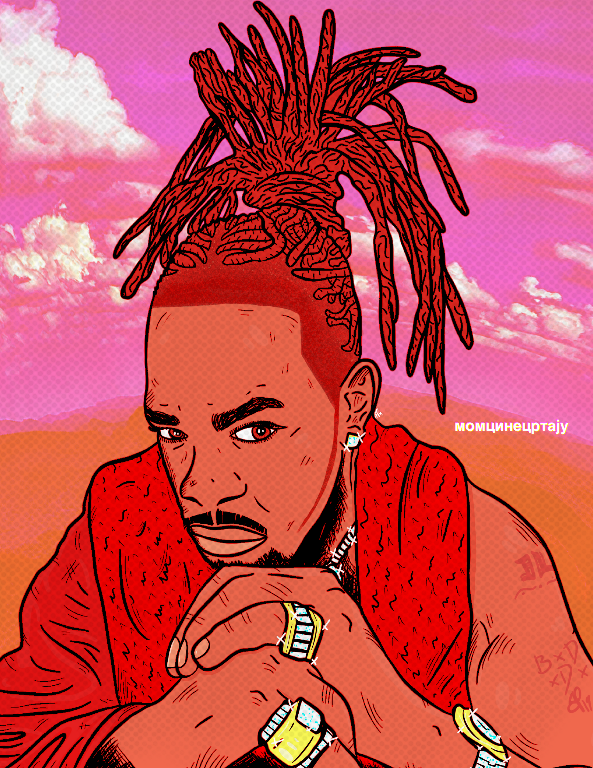 BUSTA RHYMES - BUSTA (Side B)* - Limited Poster by BOYSDONTDRAW