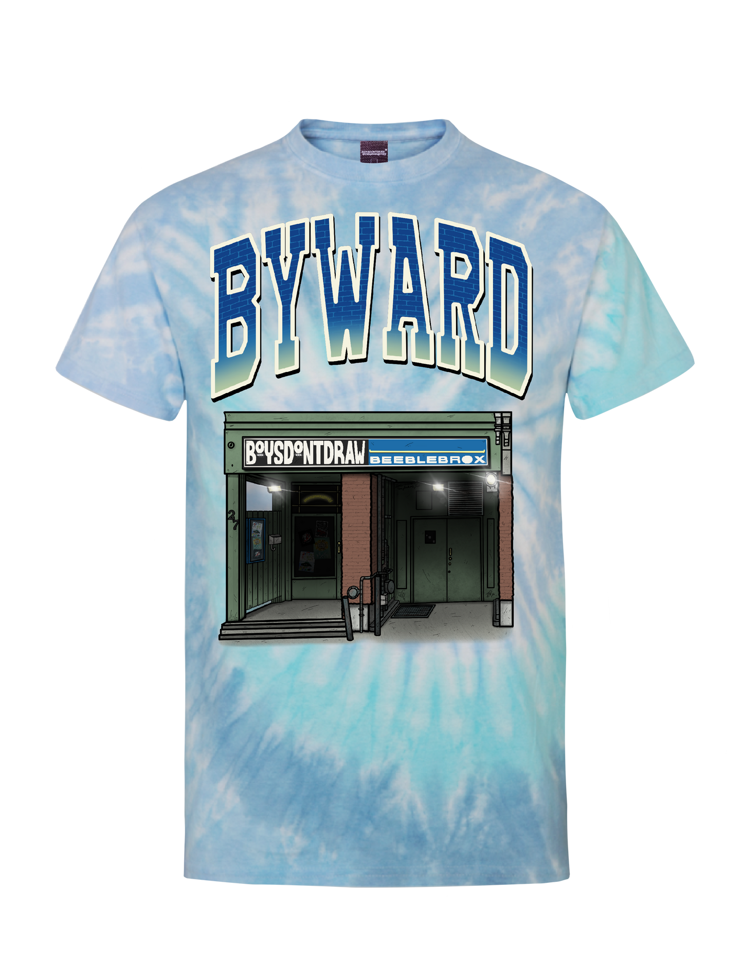 BYWARD* (Blue Lagoon Tie-Dye) - T-Shirt