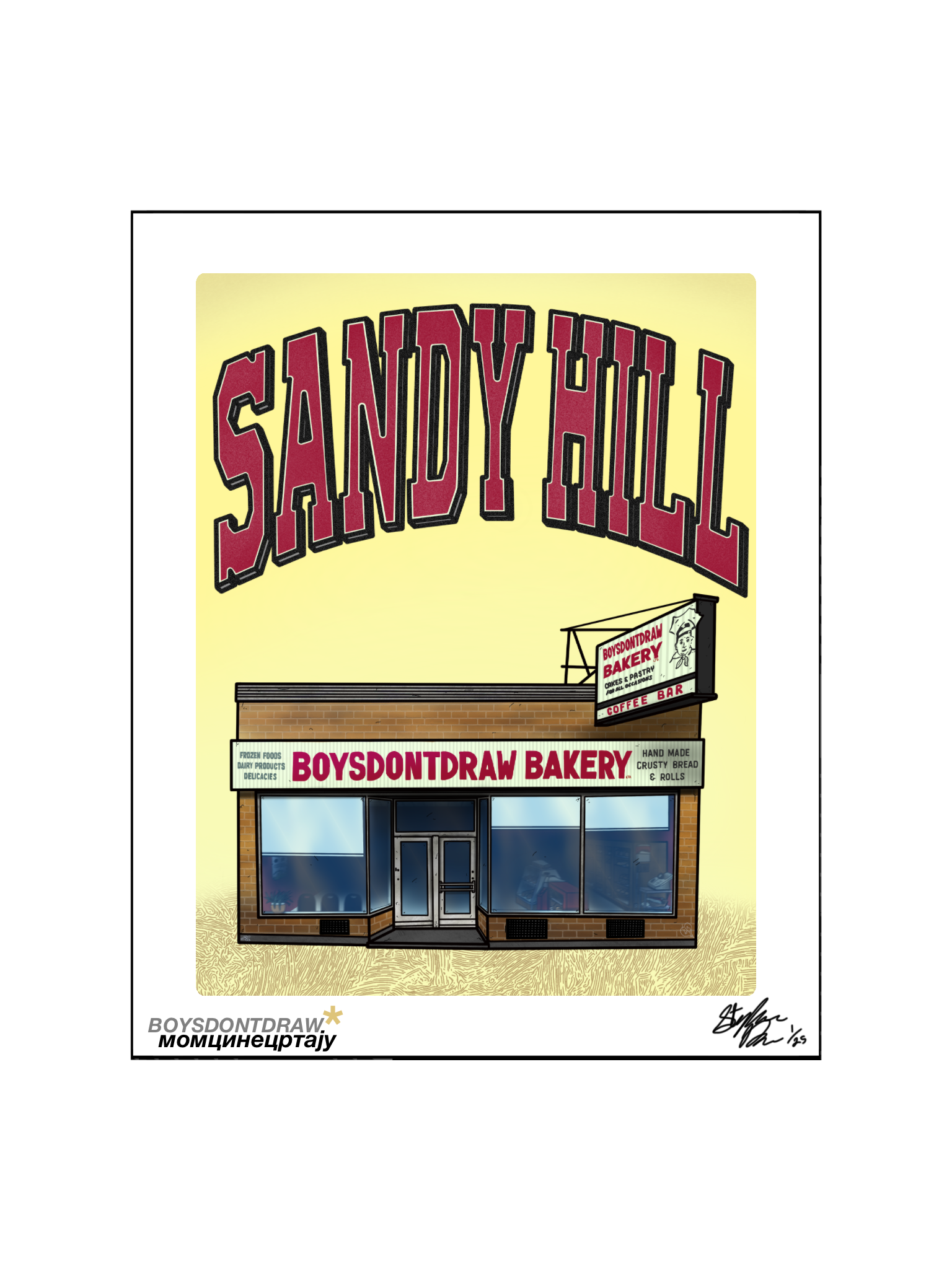 SANDY HILL* // OTTAWA - Limited Print by BOYSDONTDRAW