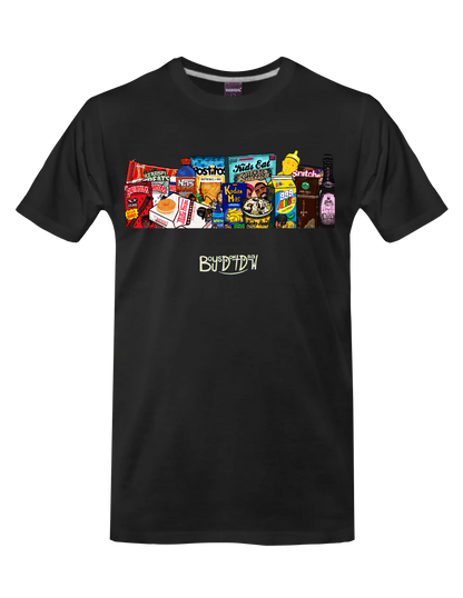RAP FOODS (Black) - T-Shirt