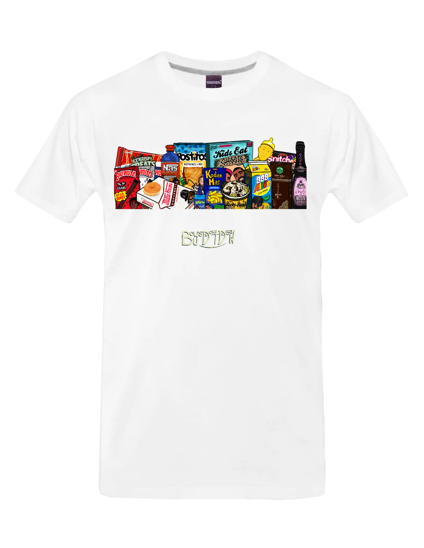 RAP FOODS (White) - T-Shirt